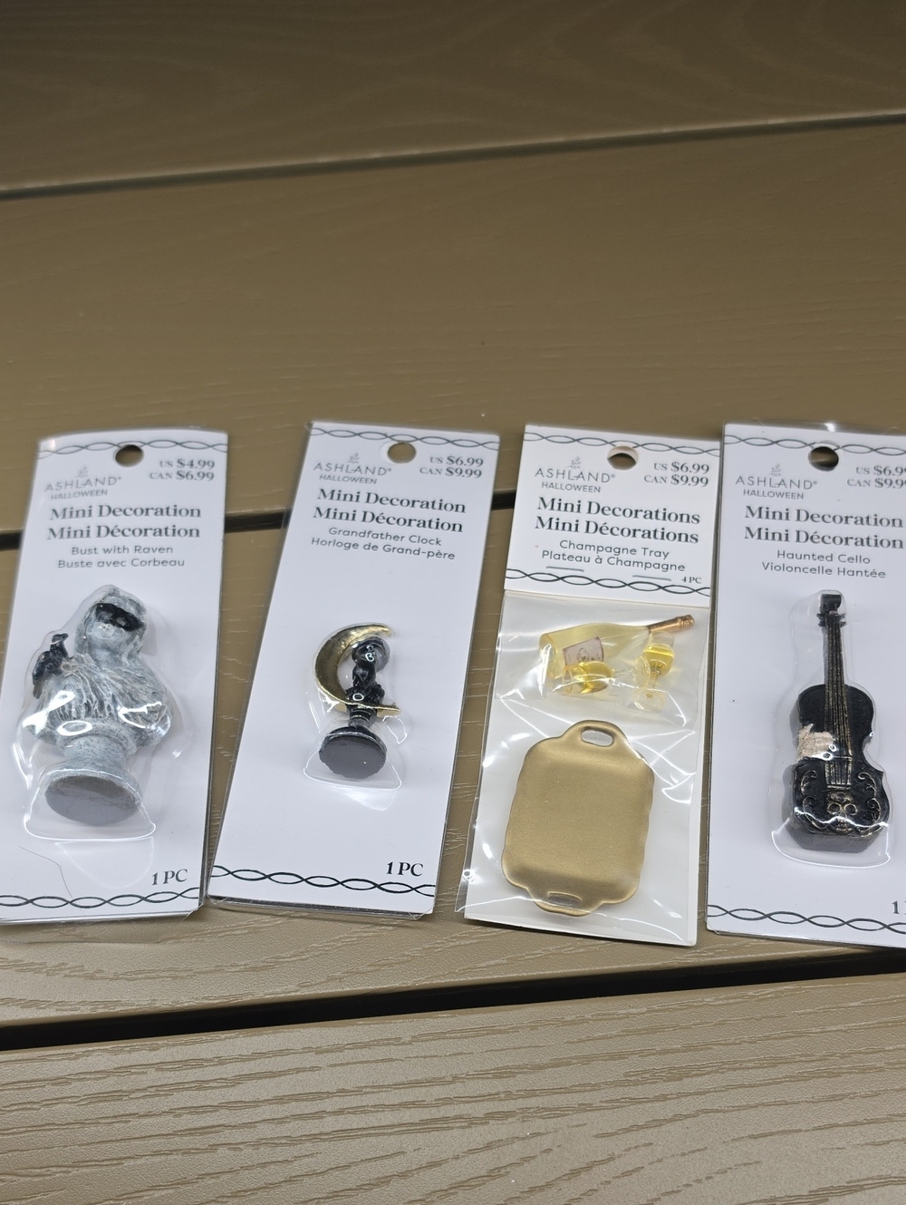 Ashland Gold and Black Mini Home Accents Set